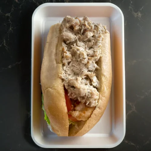 Chicken Salad Sub - Fresh chicken salad in a sub roll.