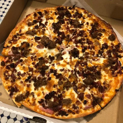 Meat Lover Pizza - Loaded with premium meats.
