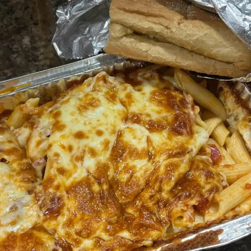 Ziti or Spaghetti - Classic pasta dishes.